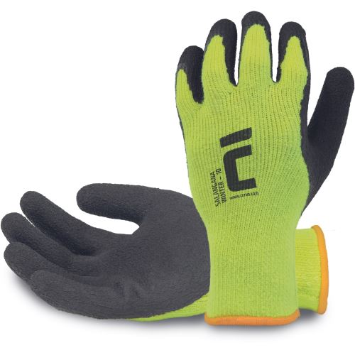 Gloves SALANGANA WINTER, yellow, size 7