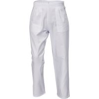 Pracovní kalhoty APUS, bílé, dámské, č. 46