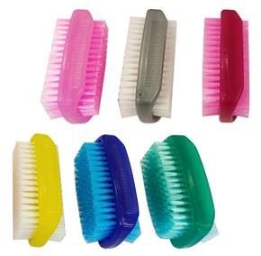 Double-sided hand brush