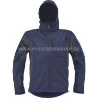 Bunda softshell DAYBORO, navy, vel. XXXXL Bunda softshell DAYBORO, navy, vel. XXXXL