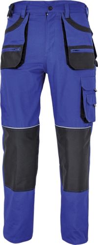Montérkové kalhoty FF HANS, modrá/antracit, vel. 50
