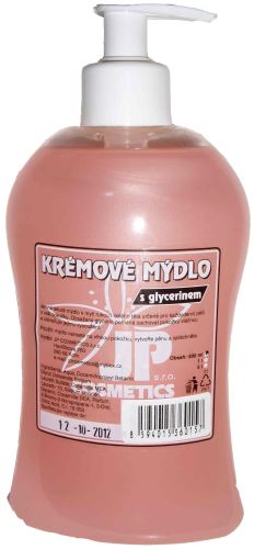 Liquid soap, JP, pink, 500 ml, pearlescent, with pump