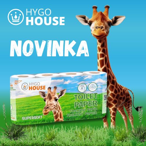 NOVINKA | TOALETNÍ PAPÍR HYGOHOUSE