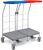 Filmop Mobile stand "RILSAN", for laundry 2 x 70L Filmop Mobile stand "RILSAN", for laundry 2 x 70L