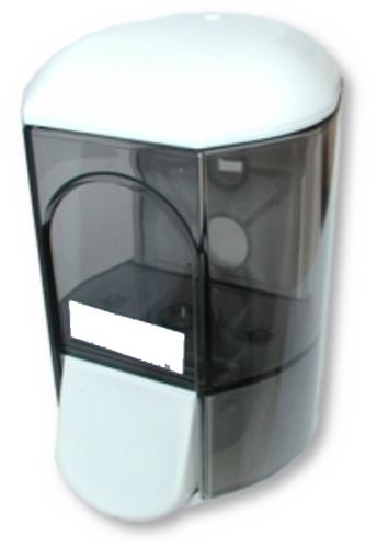 Liquid soap/gel disinfectant dispenser, NOVO, plastic, smoke, 350 ml