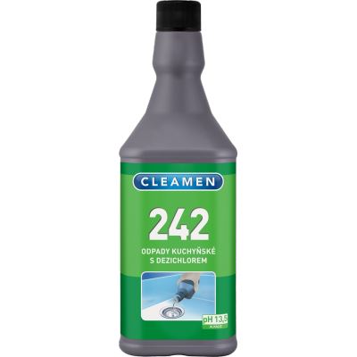 CLEAMEN 242 for waste, 1L, alkaline