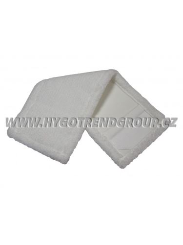 Pocket mop, 50cm, "Micro soft", microfiber, white