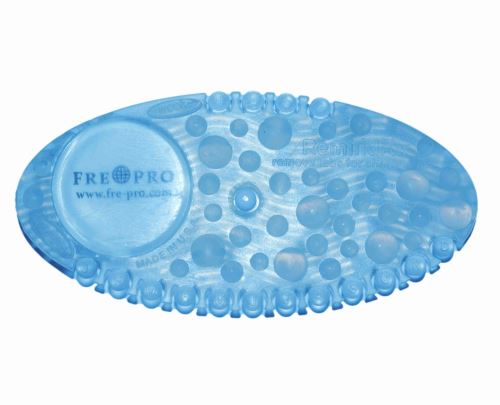 Gel ellipse REMIND AIR CURVE scented, on the toilet bowl, COTTON BLOOSOM/blue