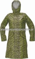 YOWIE raincoat brown/green, size L