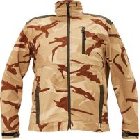 Softsh jacket. CRAMBE, beige camouflage, size XL