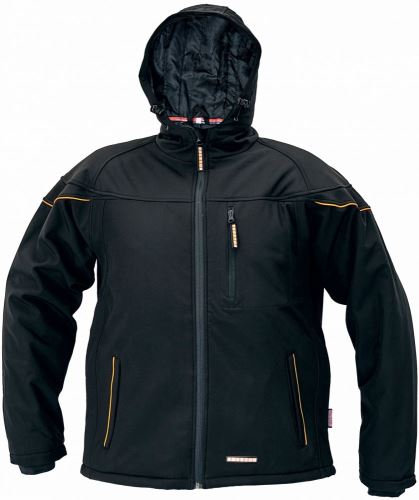 EMERTON WINTER SOFTSHELL jacket, black