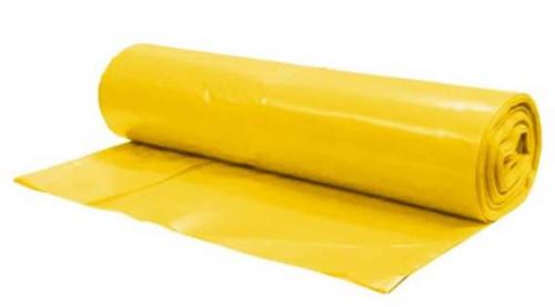 Dust bag yellow 80, 100 x 120 cm, 240L, 1pc