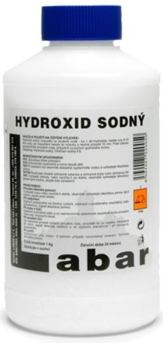 Sodium hydroxide, 1 kg, LABAR, scaled