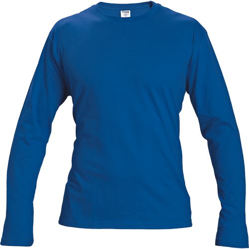 T-shirt CAMBON long sleeve, royal blue, 160 g, size 3XL
