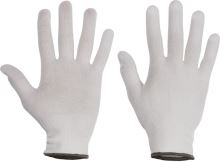 Gloves knitted BOOBY, No. 08, white