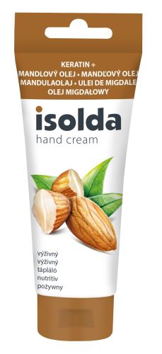 ISOLDA cream, keratin with almond oil, 100 ml