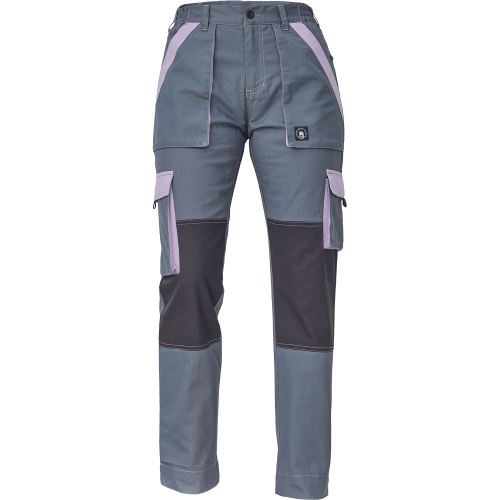 MAX SUMMER LADY dungarees, grey/st. purple, size 40