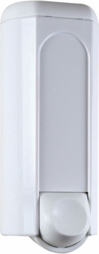 Liquid soap dispenser, NOVO, white plastic, 800 ml
