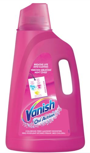 VANISH Oxi Action, for stains, liquid, 4L, pink