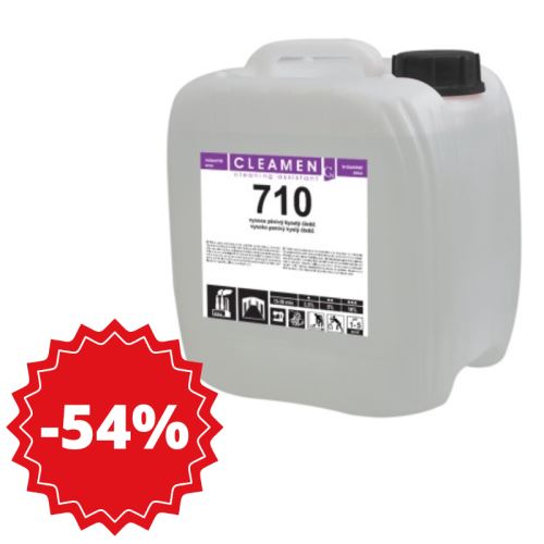 CLEAMEN 710 vysoce pěnivý kyselý čistič 12 kg