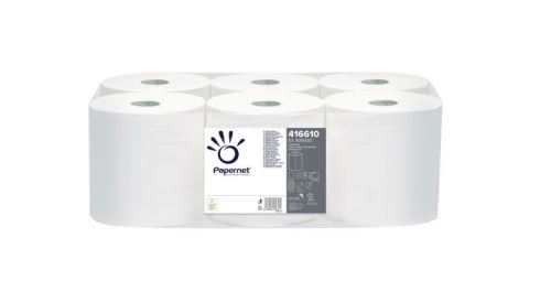 Paper towel in a roll PAPERNET, 1 layer, 292 m, white, 1 x 6 rolls