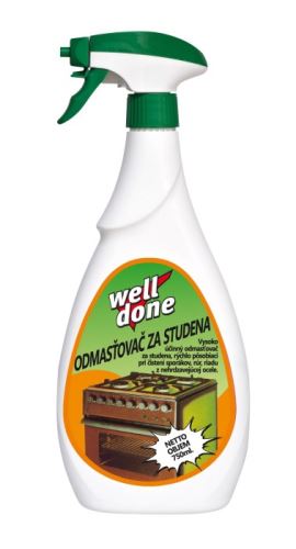 Well Done cold degreaser, 750 ml, sprayer