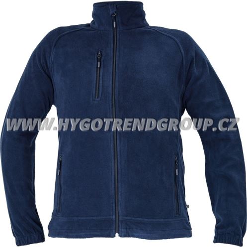 BHADRA sweatshirt, fleece, navy, size XL