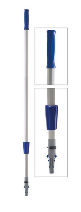 Filmop tyč teleskopická uni-connect 2 x 125 cm, hrubý závit, hliník