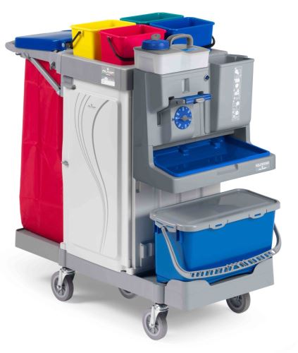 Filmop Multicar ALPHA 0306702, 4 x 4 L, 1 x Top Down 20 L, bag holder, plastic