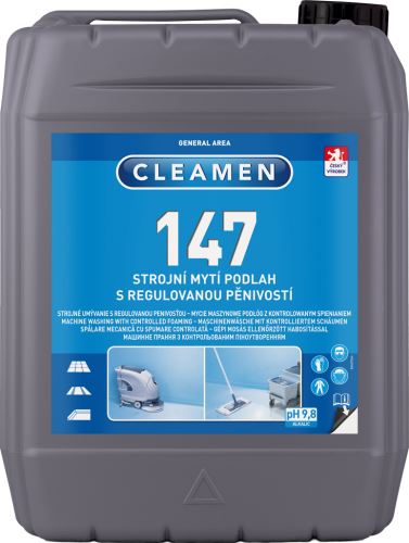 CLEAMEN 147 machine floor cleaner with regulated foaming, 5l