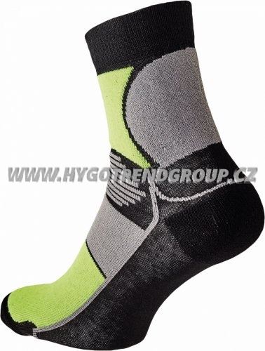 Socks KNOXFIELD BASIC black/yellow, 43/44