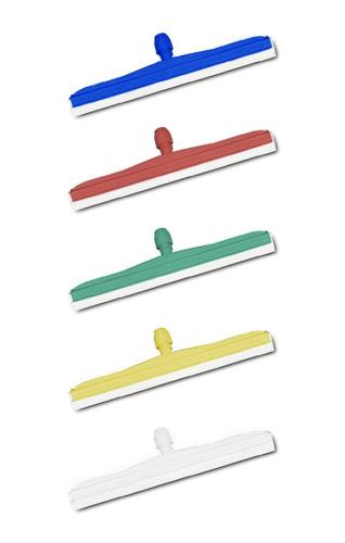 Filmop Floor squeegee 45 cm, light blue, white rubber, plastic