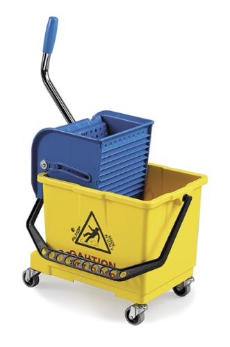 Filmop Cleaning trolley KING 15L, plastic, yellow