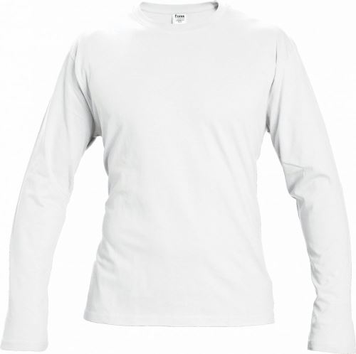 T-shirt CAMBON long sleeve, white, 160 g, size M
