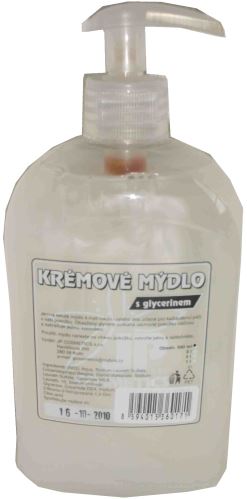 Liquid soap, JP, white, 500 ml, pearlescent, with pump