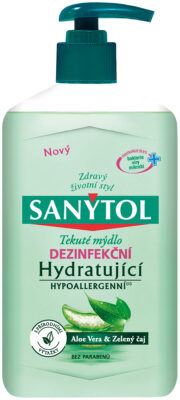Liquid soap, disinfectant, SANYTOL, 250 ml, with pump