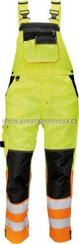 KNOXFIELD HV DW275 lacl pants, anthracite/yellow, No. 56