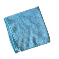Towel microfiber HYGOTRENDY, 40x40cm, 210g, knitted, blue