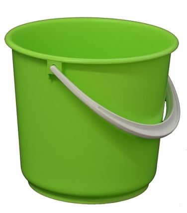 Bucket IN 5L, plastic, mix of colors