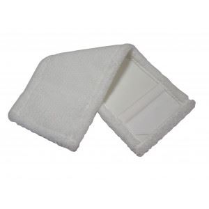 Pocket mop, 40cm, Micro soft, microfiber, white