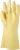 STANDARD cotton gloves, No. 10.5, yellow, fully soaked in PVC