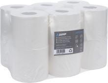 Toilet paper 14.5 cm AJAMP SYSTEM, medium roll, 2 layers, cellulose, 1x12 rolls