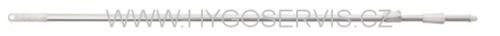 Haug, aluminum telescopic handle, 200°C, white handle