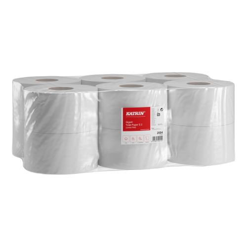 Toilet paper KATRIN CLASSIC GIGANT, 18 cm/10 cm, 2 layers, white, 1 x 12 pcs