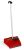 Filmop JOBBY folding shovel, without lid, plastic, red