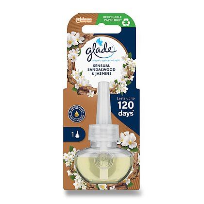 Glade Electric Sensual Sandalwood & Jasmine refill, 20ml