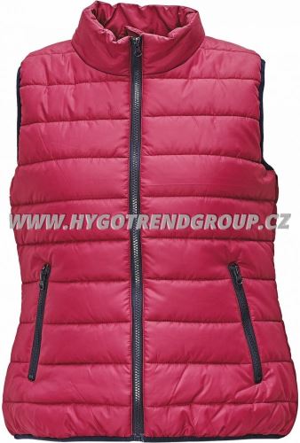 Women's vest FIRTH LADY, dark pink, size XL