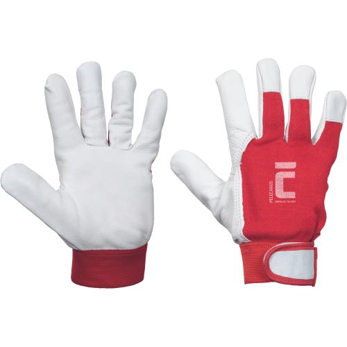 Gloves PELECANUS, red, size 11 (71310)