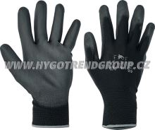 Gloves knitted FF BUNTING LIGHT HS-04-003 hand. black (3)