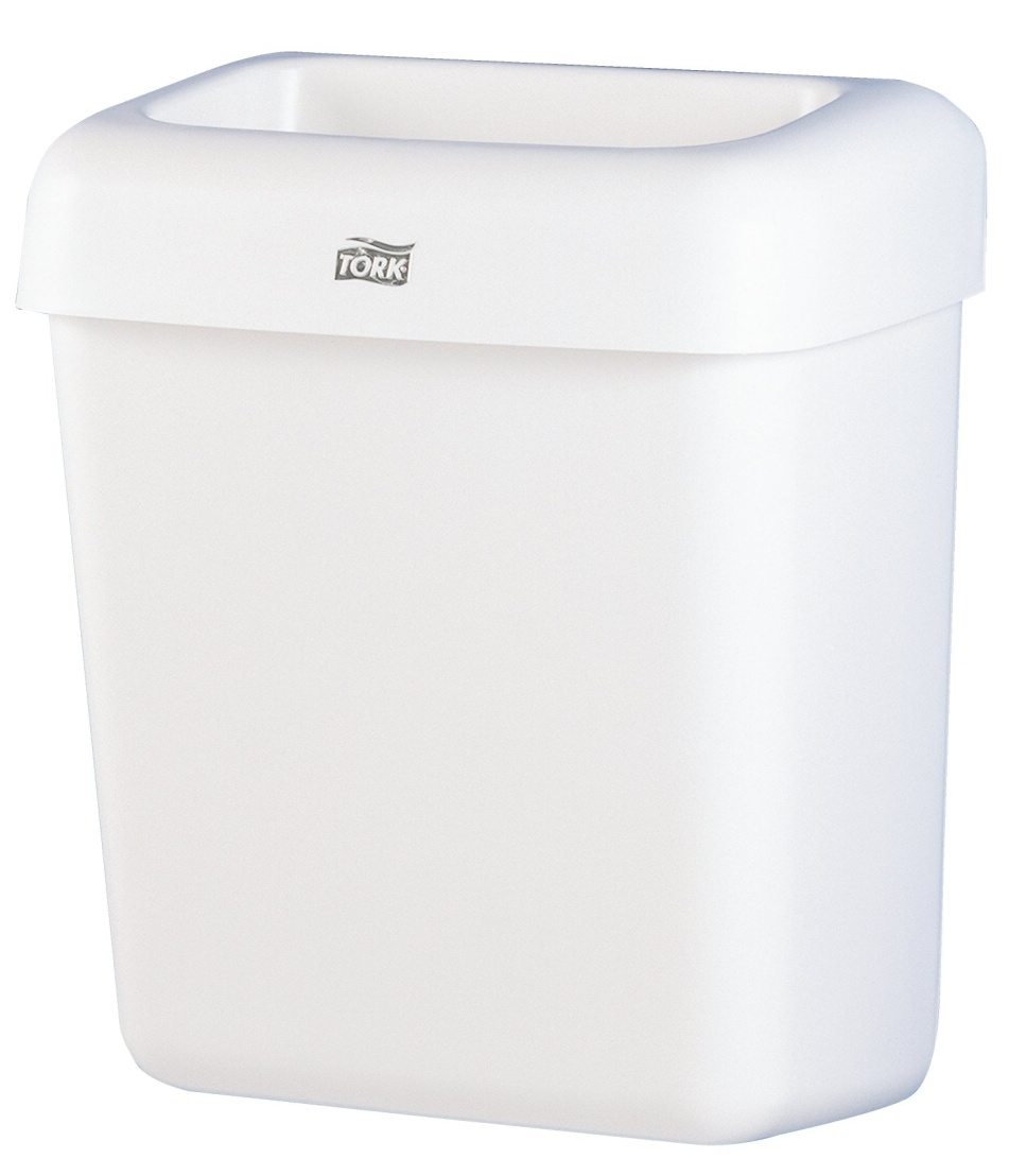 Tork odpadkový koš, 20l, plast, bílý